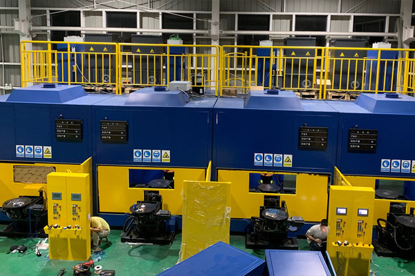 約斯特牽引座、瓦座機器人焊接工作站