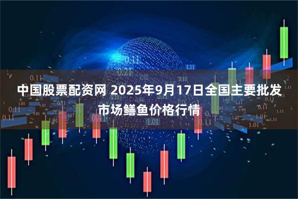 中国股票配资网 2025年9月17日全国主要批发市场鳝鱼价格行情