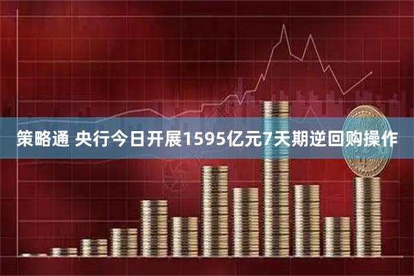 策略通 央行今日开展1595亿元7天期逆回购操作